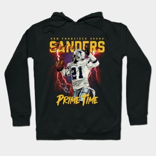 Deion Sanders - San Francisco 49ers Original Aesthetic Tribute 〶 Hoodie